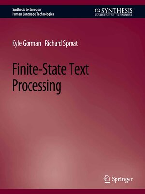 cover image of Finite-State Text Processing